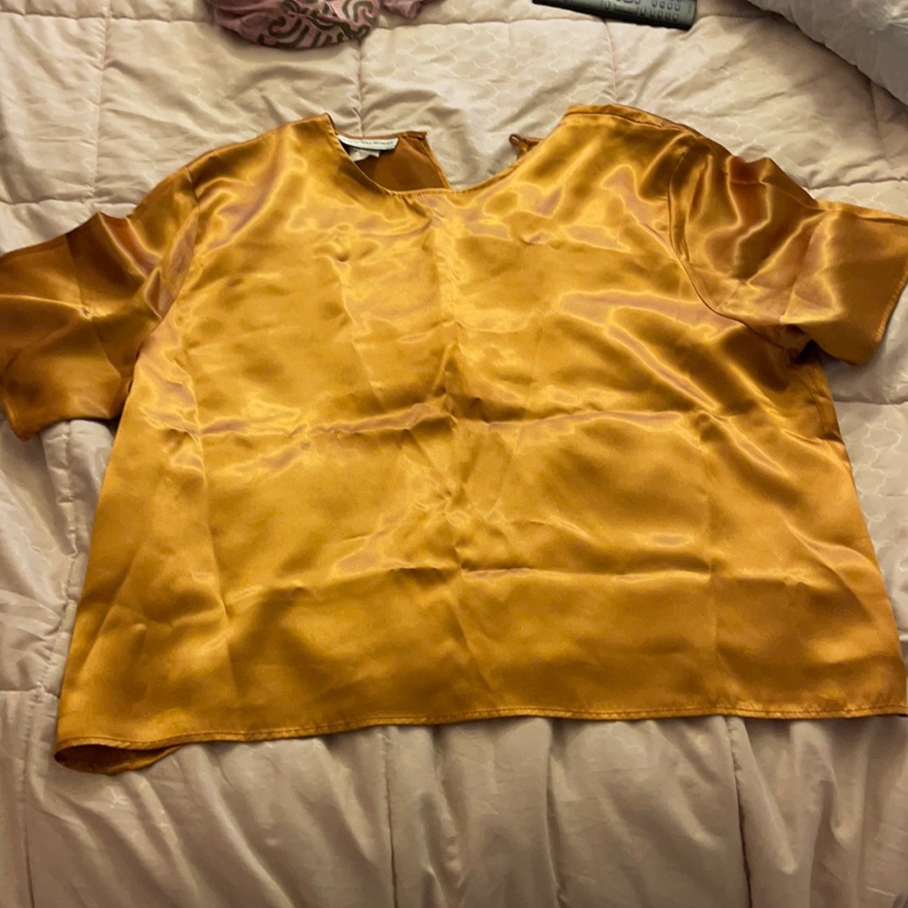 Polyester short sleeve sleep tee